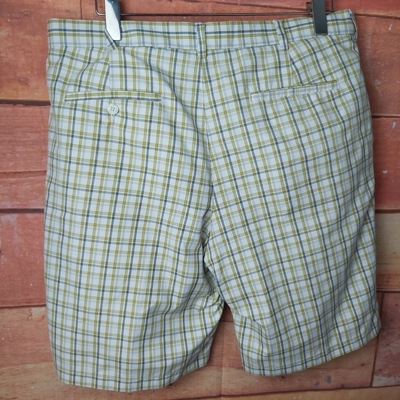 🍄3/50$🍄 PGA TOUR golf casual plaid shorts size 36 - Picture 3 of 6